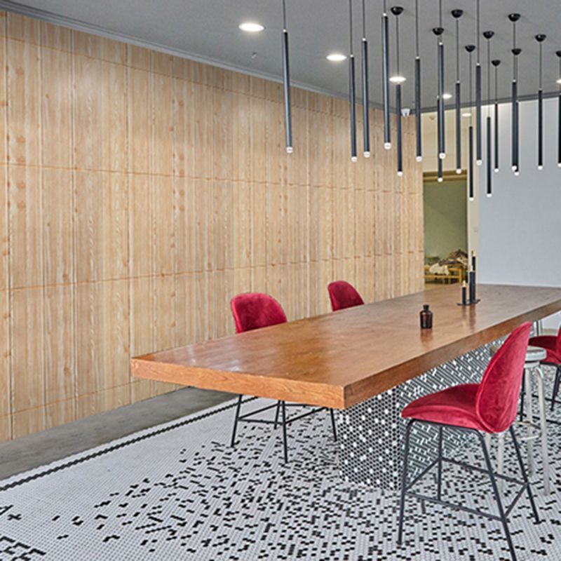 Lisslune | Waterproof Wall Paneling Peel and Stick Wood Look Design Wall Paneling