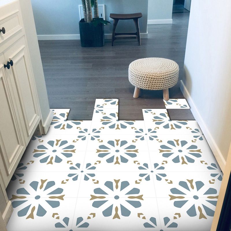 Lisslune | Modern PVC Flooring Peel and Stick Geometrically Printed Vinyl Plank Flooring