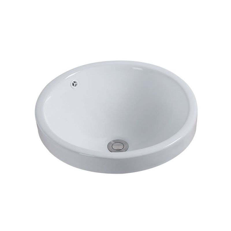 Lisslune | Contemporary oval wash stand ceramic metal undercounter basin