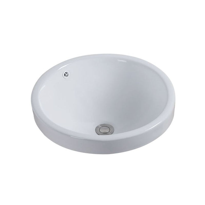 Lisslune | Contemporary oval wash stand ceramic metal undercounter basin