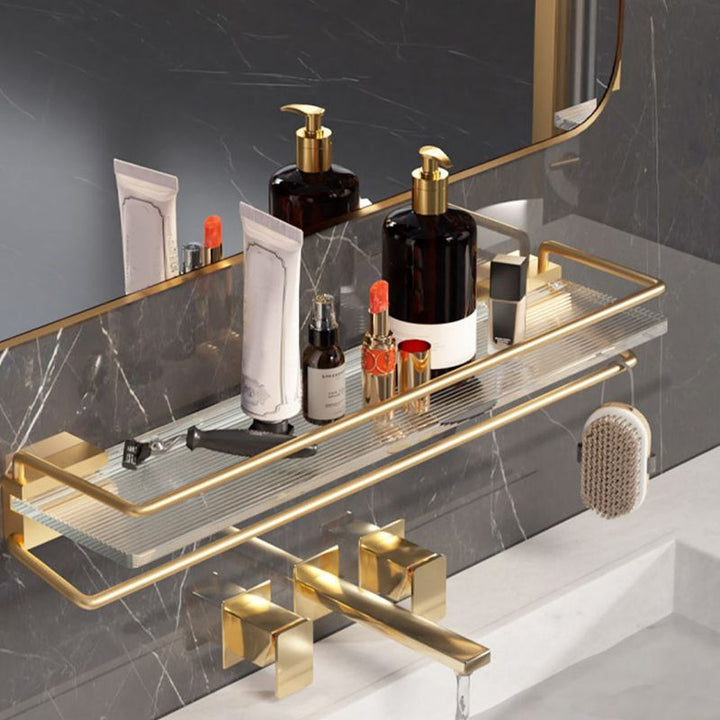 Lisslune | 6-piece Bathroom Set Aluminum and Acrylic Bathroom Accessories Hardware Set