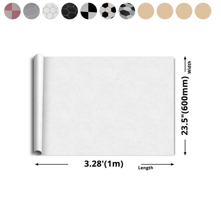 Lisslune | Bathroom Wall Floor Tile Waterproof Geometric Pattern Floor Wallpaper