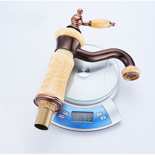 Lisslune | Luxury Ship Basin Faucet Lever Handle Round Ship Basin Bathroom Faucet
