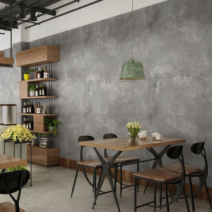 Lisslune | PVC Wall Panel Rectangle Waterproof Wall Cladding for the Living Room