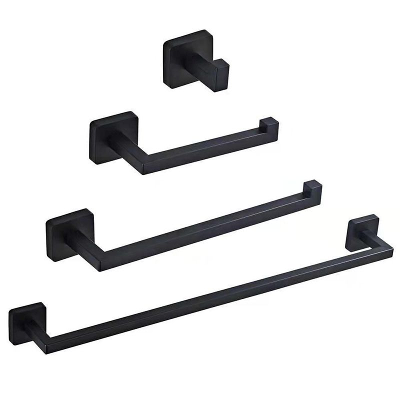 Lisslune | Stainless Steel Bathroom Fittings Modern Style Simple Bathroom Fitting Set