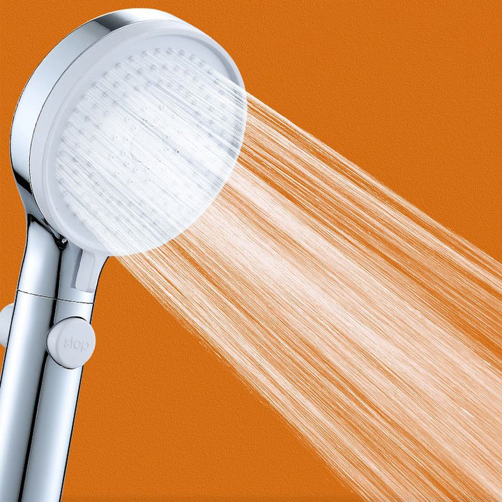 Lisslune | Modern adjustable shower head metal 3 spray functions shower head combi