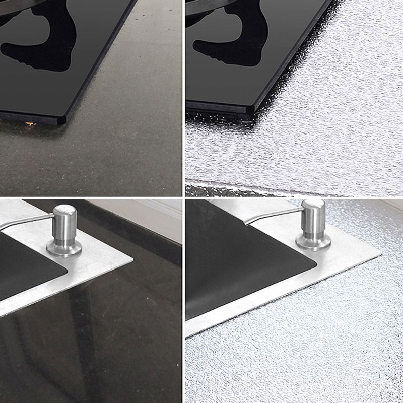 Lisslune | Metal backsplash tiles Peel and Stick Modern Peel and Stick Backsplash Wall Tile