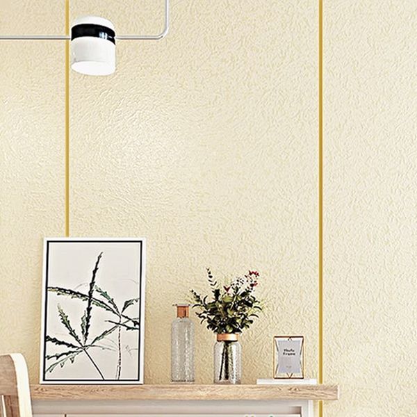 Lisslune | Modern Tin Backsplash Cladding Textured Wall Ceiling Linen Material