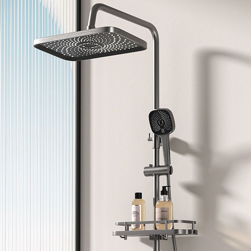 Lisslune | Modern shower accessories push-button shower head wall-mounted shower combination
