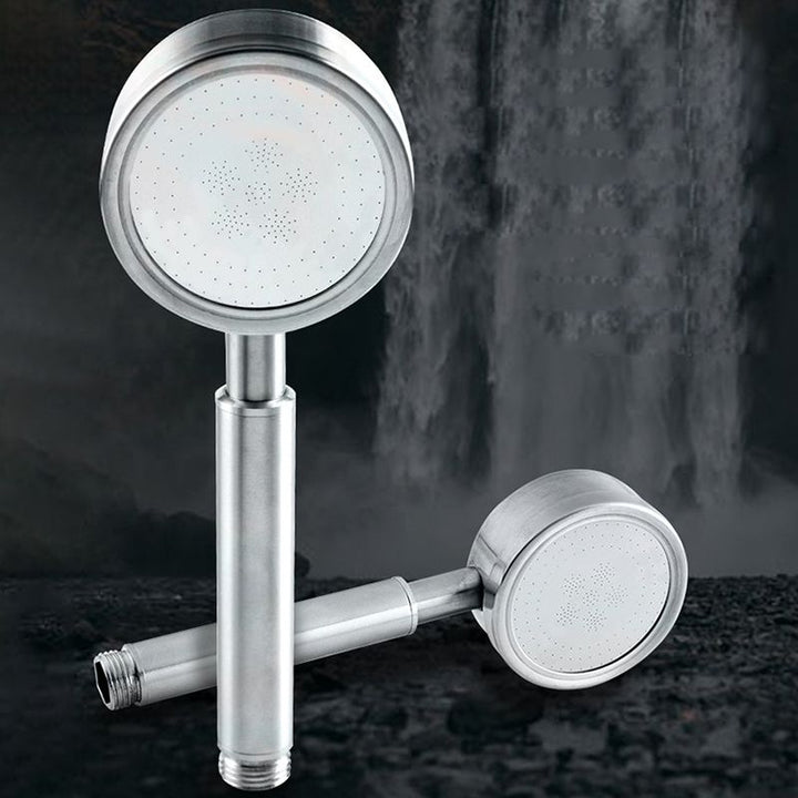 Lisslune | Round Shape Handheld Showerhead Traditional Metal Wall Mounted Hand Shower