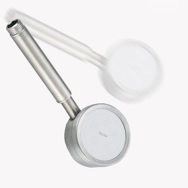 Lisslune | Modern Hand Shower Stainless Steel Handheld Showerhead Wall Mounted Shower Combination