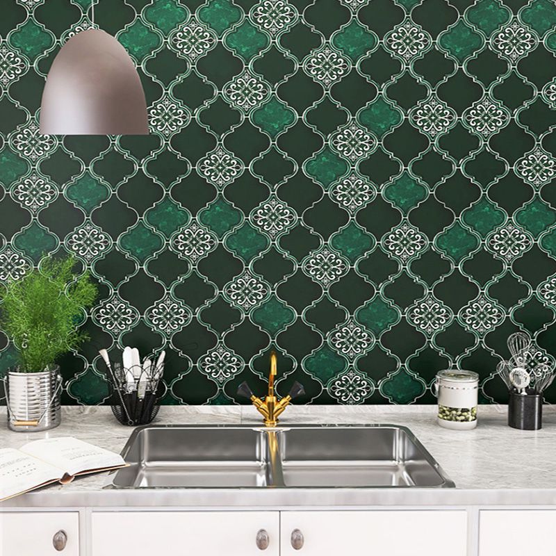 Lisslune | Arabesque Peel and Stick Tiles Mosaic Tiles Self-Adhesive Backsplash