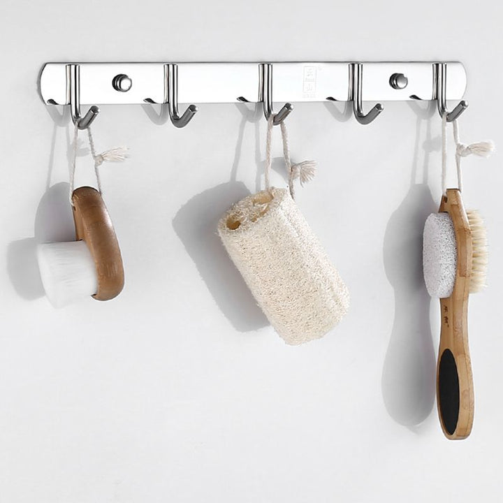 Lisslune | Modern Bathroom Set with Bathroom Shelf/Towel Bar Polished Chrome Bathroom Accessory Set
