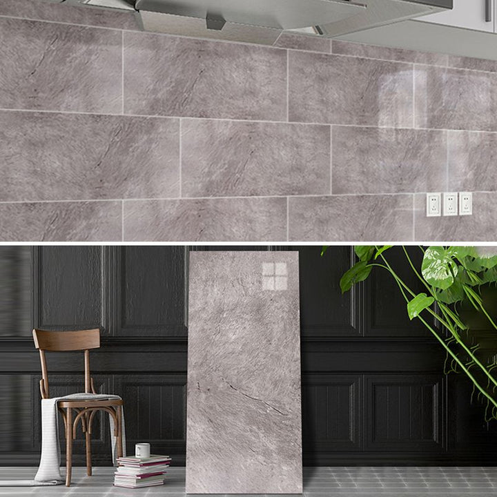 Lisslune | Peel & Stick Subway Tiles Plastic Rectangle Peel and Stick Tiles for the Kitchen 10 Pack