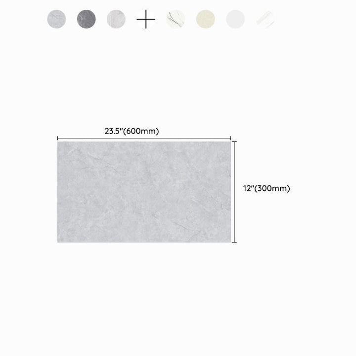 Lisslune | 30 cm X 58 cm PVC rectangular Peel & Stick subway tile kitchen and bathroom backsplash