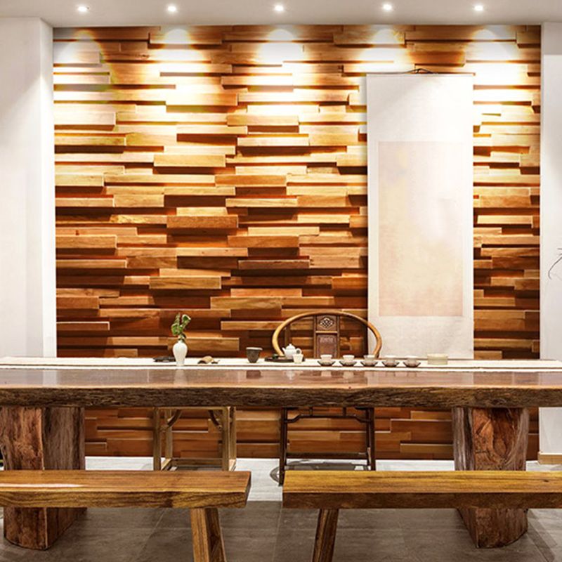 Lisslune | Wood Wall Panel Modern Simple Home Living Room Wall Panel (1-Pack)
