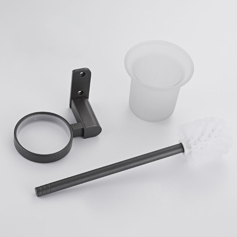 Lisslune | Modern Stainless Steel Towel Ring Bathroom Set Bathroom Shelf Bathroom Accessories Set