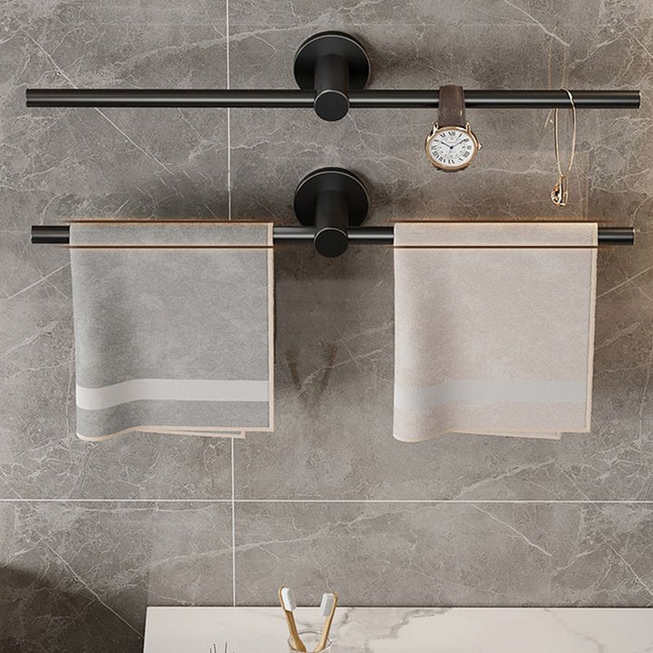 Lisslune | 2-piece modern bathroom accessory set towel bar made of stainless steel