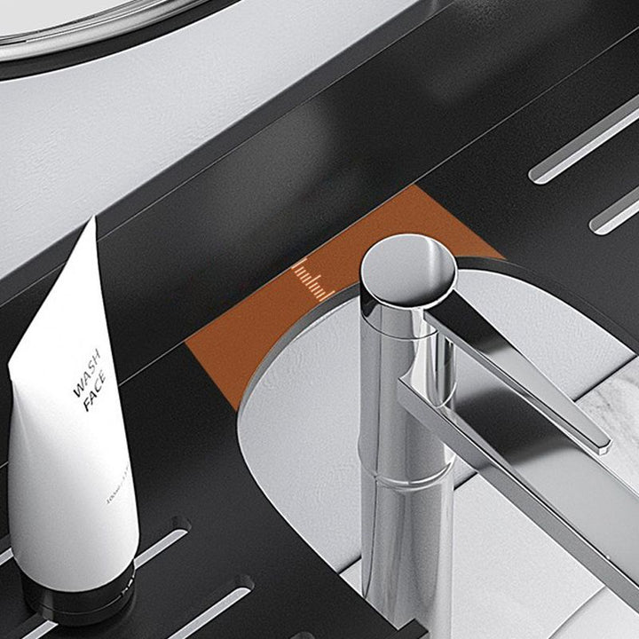 Lisslune | 2-piece modern bathroom hardware set bathroom shelf made of aluminum