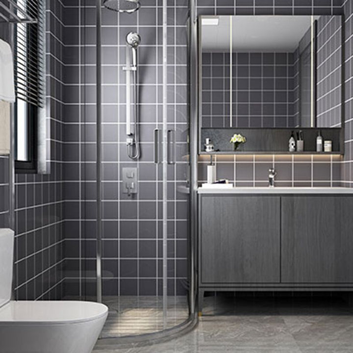 Lisslune | Modern Peel and Stick Tile Bathroom Single Tile Peel and Stick Tile