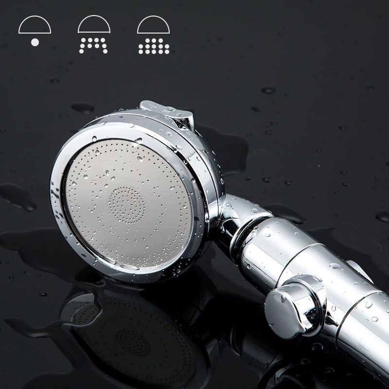 Lisslune | Metal Universal Pressure Shower Head Adjustable Water Flow Handheld Shower Head