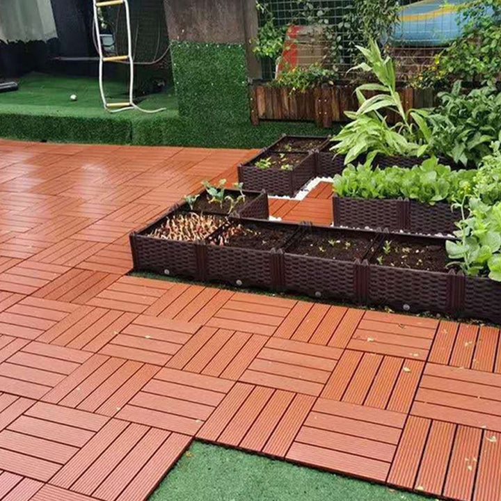Lisslune | Traditional Floor Tiles Solid Color Click-Lock Flooring Tiles