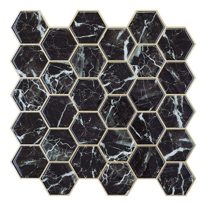 Lisslune | Wall Tiles Floor Tile Kitchen Brick Look Waterproof Peel and Stick Wall Tiles Floor Tile