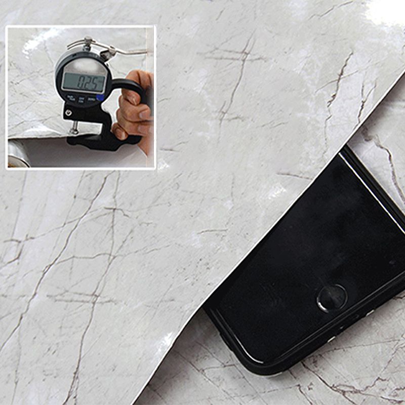 Lisslune | Modern Peel & Stick Field Tile PVC Rectangular Wallpaper for Floor and Wall
