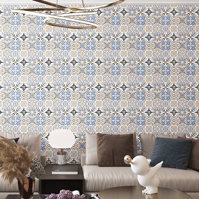 Lisslune | Contemporary Wallpaper Single Panel Bathroom Wallpaper with Rectangular Shape