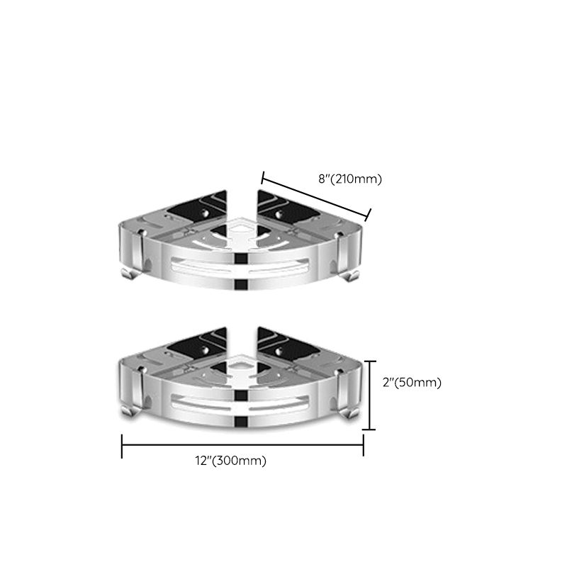 Lisslune | Modern Stainless Steel Bathroom Set Paper Holder Bathroom Shelf Bathroom Accessories