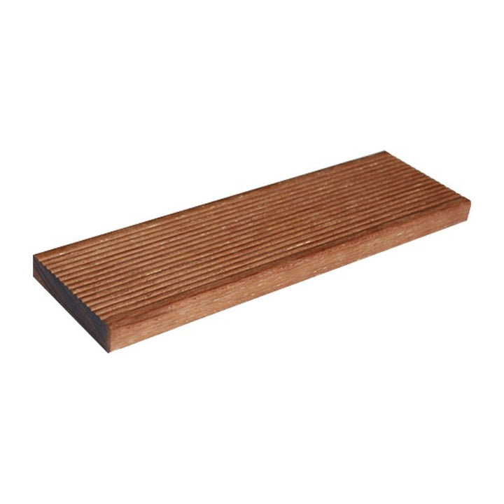 Lisslune | Modern solid hardwood flooring Merbau wood side cladding for terrace