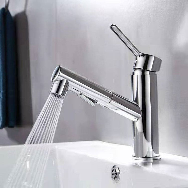 Lisslune | Contemporary Faucet Pure Color Low Arc Faucet for the Bathroom