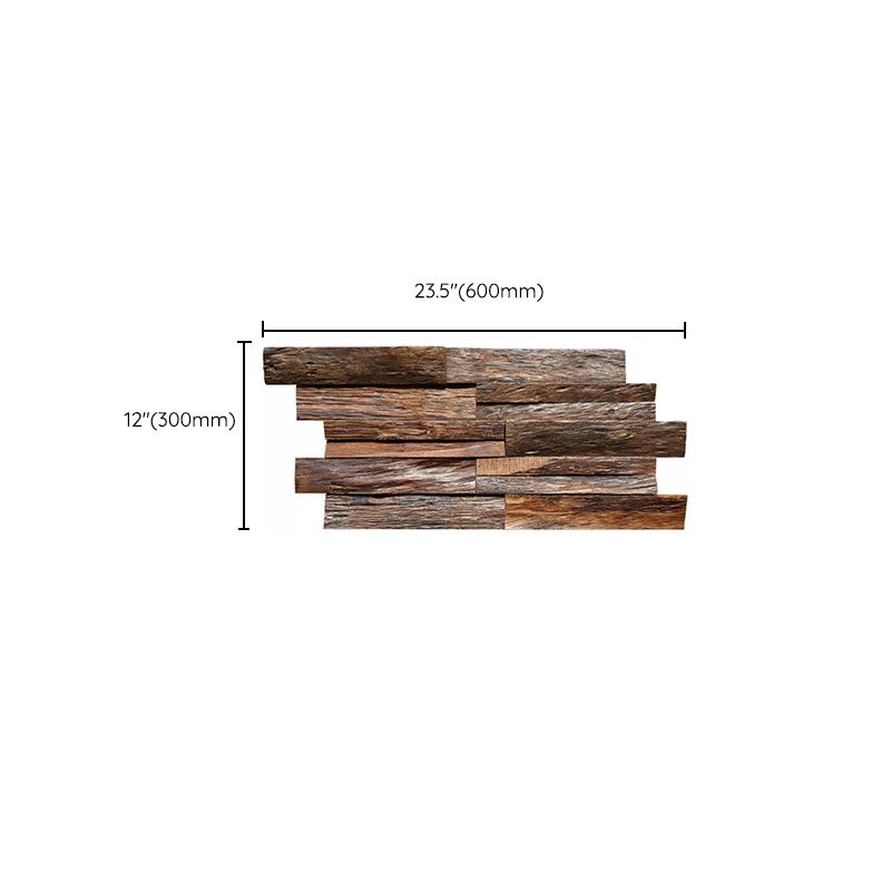 Lisslune | Solid Wood Wall Panel in Country House Style Commercial Living Space Wall Plate (1-Pack)