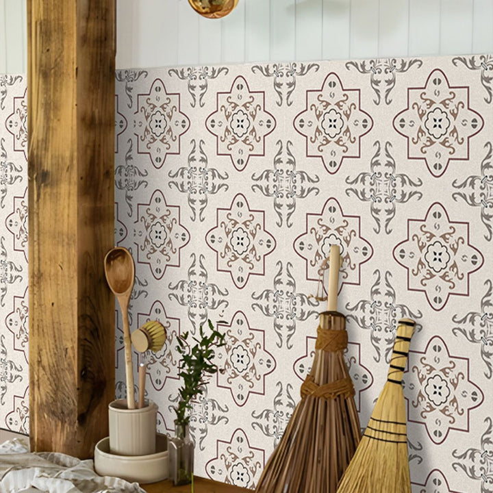 Lisslune | PVC Peel & Stick Square Tile Peel & Stick Tile