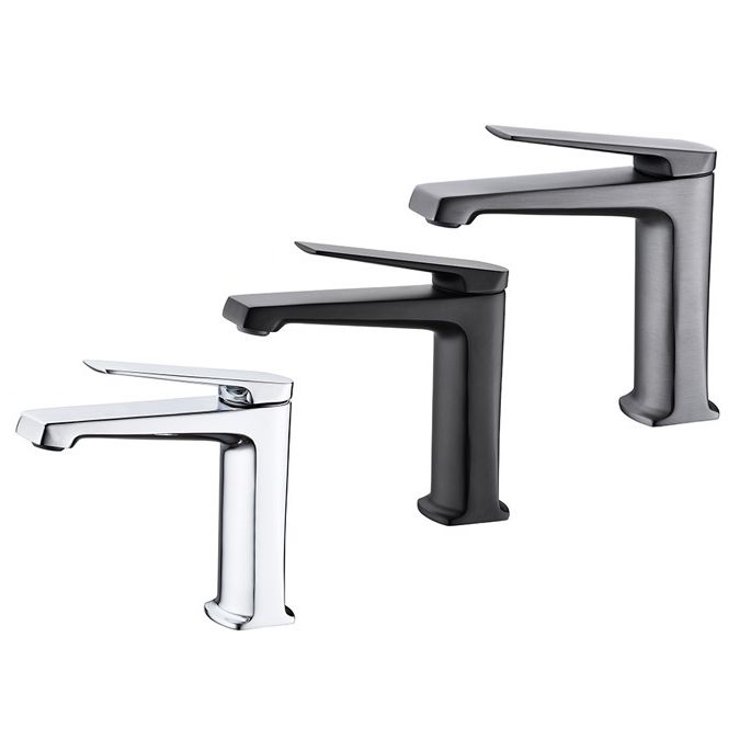 Lisslune | Modern Centerset Sink Faucet Solid Color Copper Faucet for the Bathroom