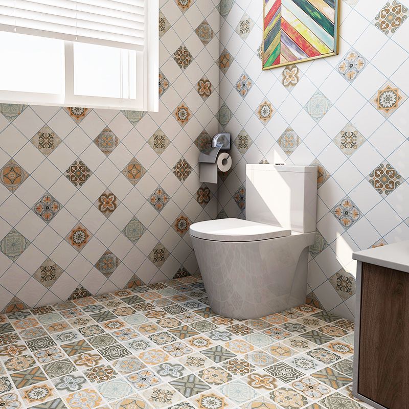 Lisslune | Mosaic Tiles Self-Adhesive Tiles Square Self-Adhesive Back Wall