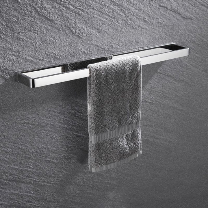 Lisslune | 5-piece modern bathroom accessories as a single item or in a set Polished chrome bathroom set