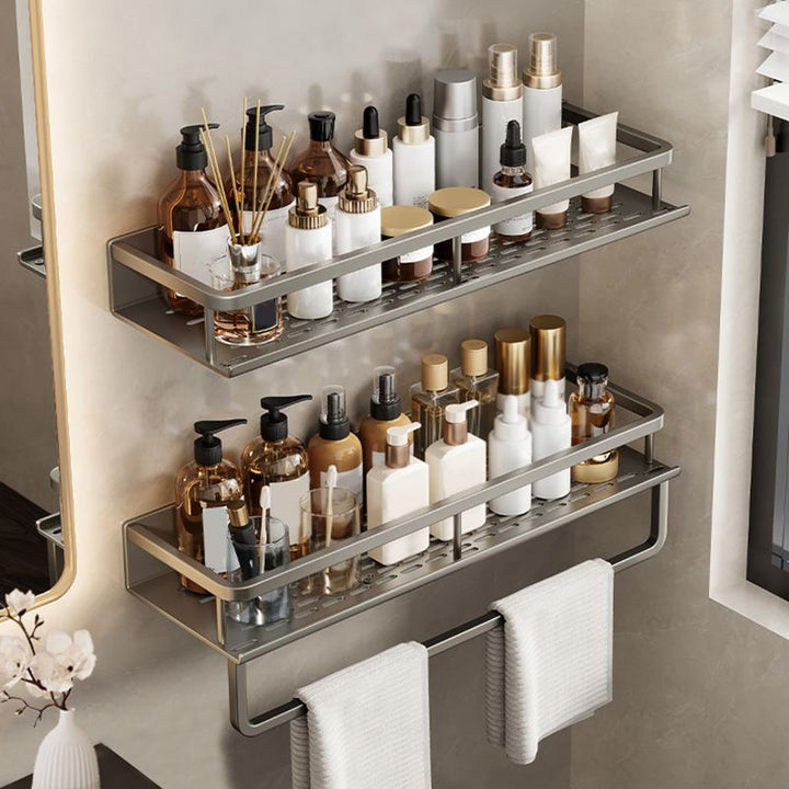 Lisslune | Minimalist Bathroom Accessories Hardware Set Bathroom Shelf Bathroom Accessories Kit