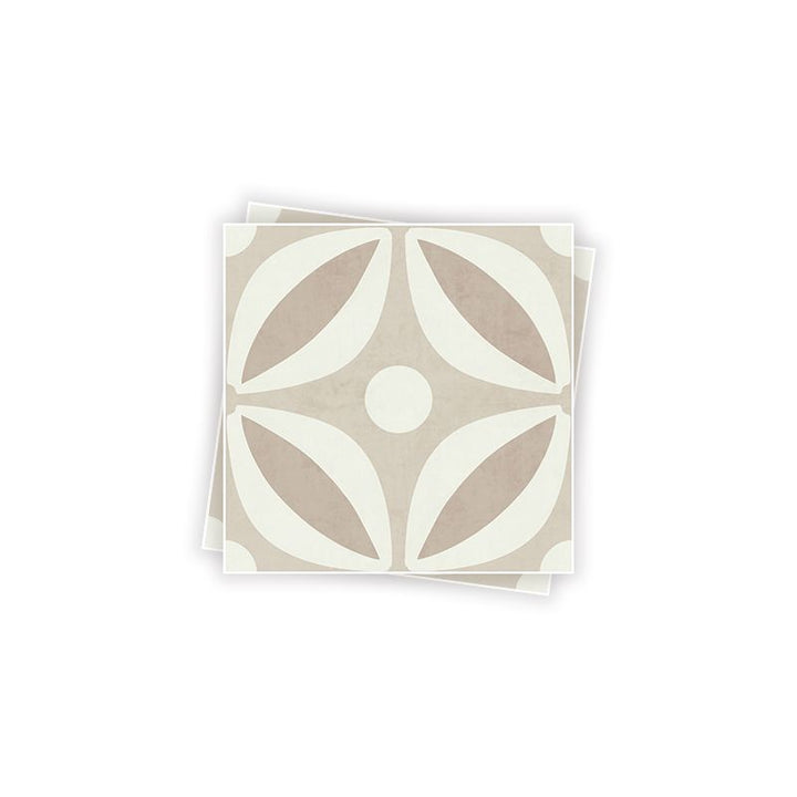 Lisslune | Square Stain-Resistant Peel & Stick Tile with Pattern Single Tile for Splash Wall