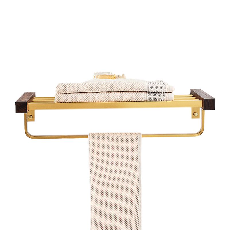 Lisslune | Modern Gold Bathroom Accessory Set Bathroom Shelf Paper Holder Bathroom Accessory Set