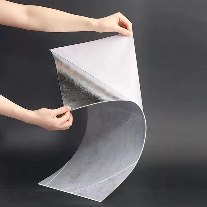 Lisslune | Wallpaper Floor Tile Marble Waterproof Wallpaper Floor Tile