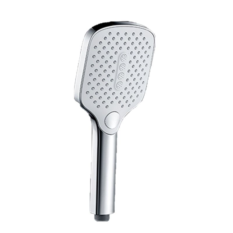 Lisslune | Rectangular Self-Cleaning Hand Shower Adjustable Spray Pattern Wall-Mounted Hand Shower