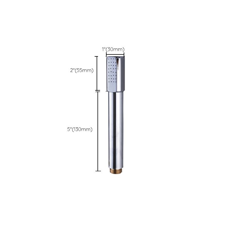 Lisslune | Simple Handheld Shower Head Square 304 Stainless Steel Shower Head