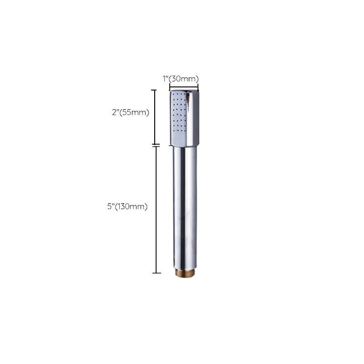 Lisslune | Simple Handheld Shower Head Square 304 Stainless Steel Shower Head