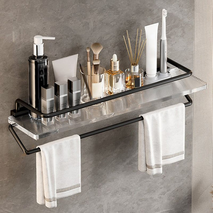 Lisslune | Contemporary Black Metal Bathroom Accessories Single Piece or as a Set
