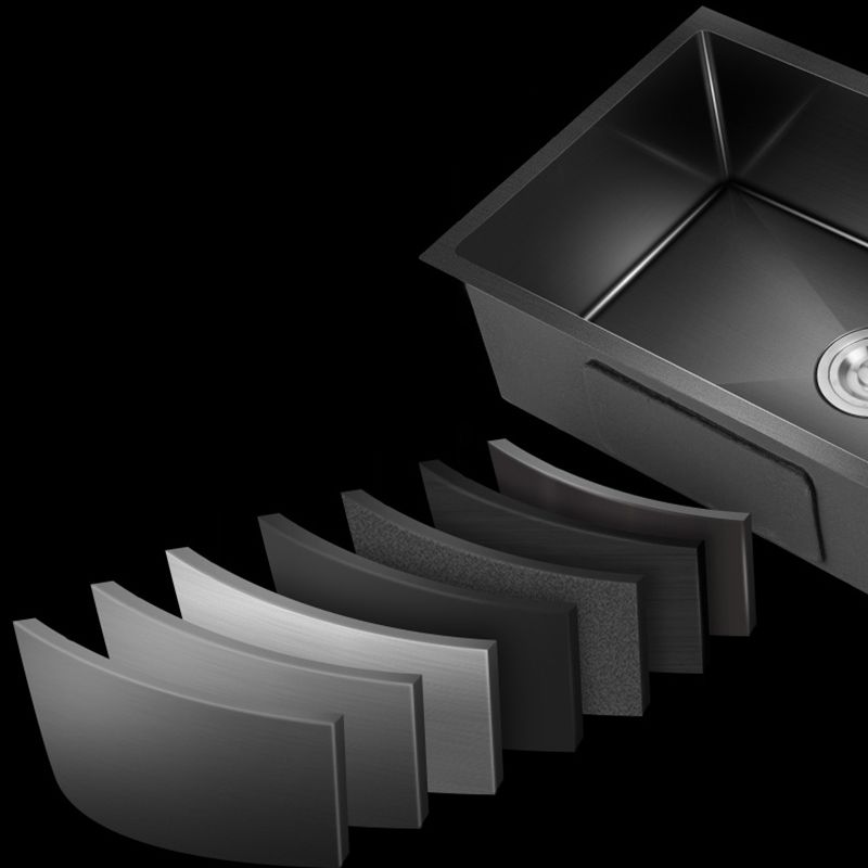 Lisslune | Classic sink made of stainless steel built-in sink with scratch-resistant basin for the kitchen