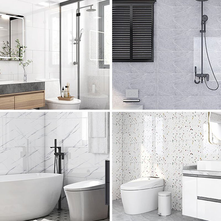 Lisslune | Single Tile Peel and Stick Back Splash Modern Style Bathroom Peel and Stick Back Splash