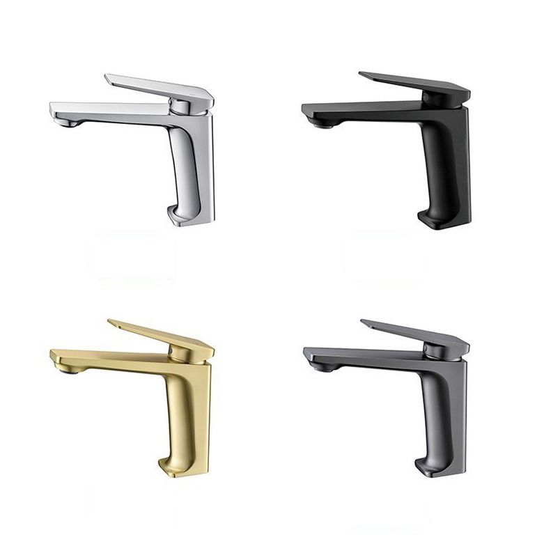 Lisslune | Glam Copper Vessel Faucet Lever Handles Low Arch Vessel Faucet for Bathroom