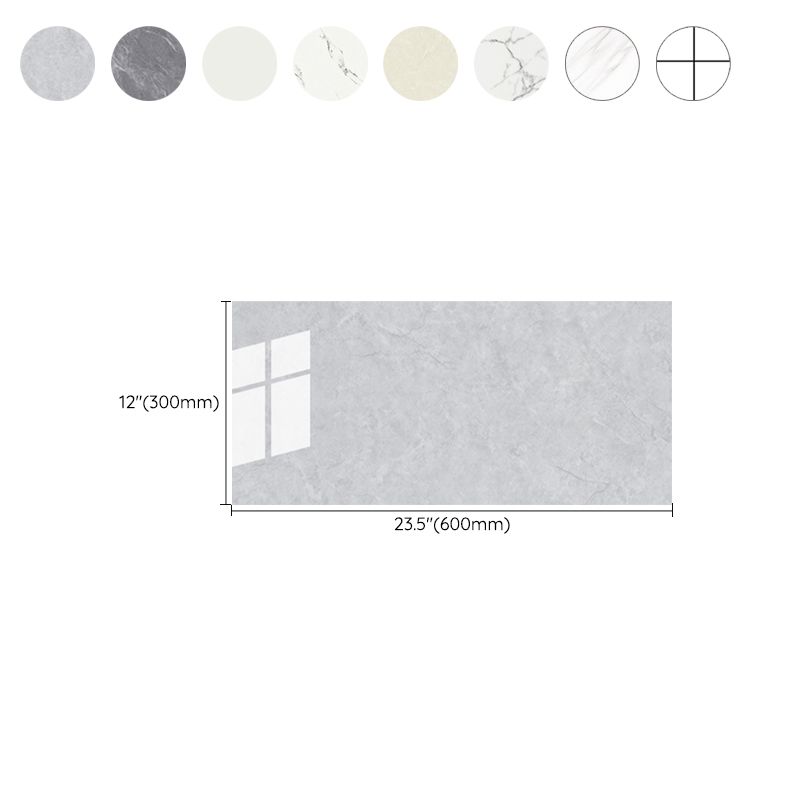 Lisslune | Single Tile Wallpaper PVC Rectangular Peel and Stick Wall Tile