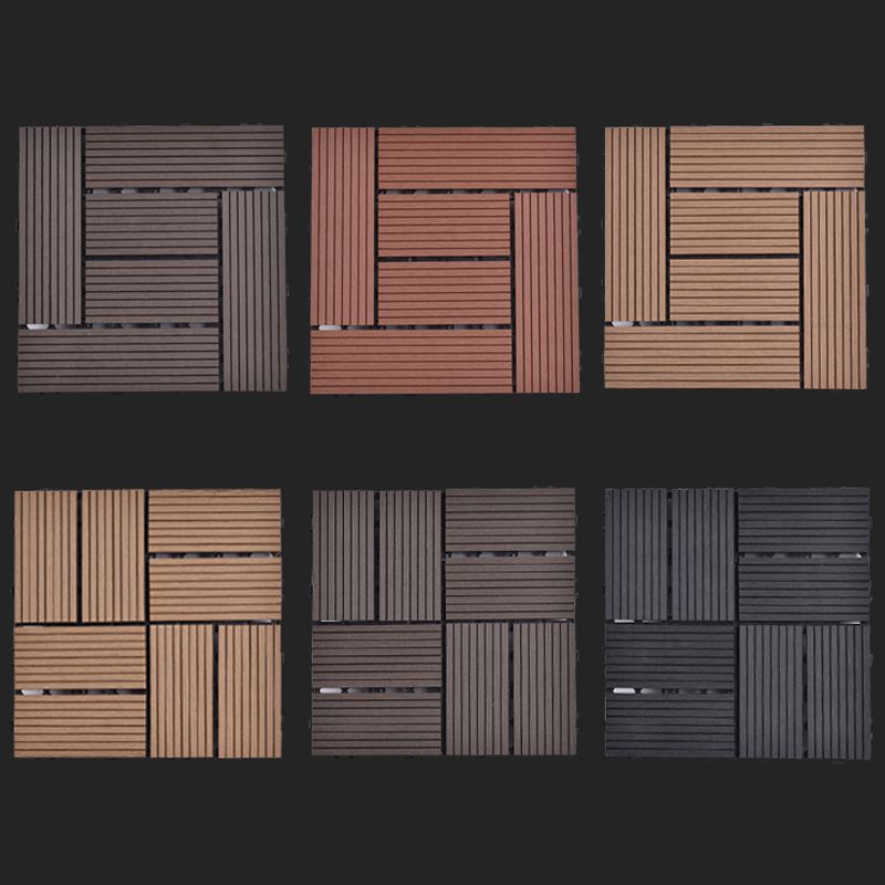 Lisslune | Modern plastic wood laminate deck outdoors, mold-resistant laminate